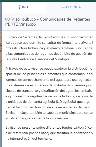 Imagen del panel lateral