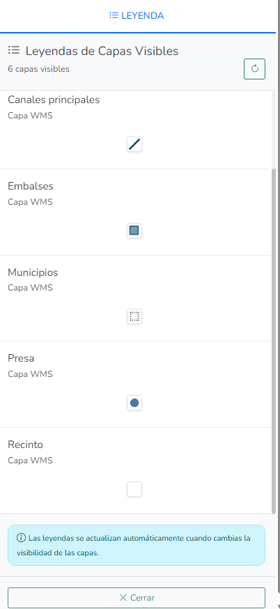 Imagen del panel lateral